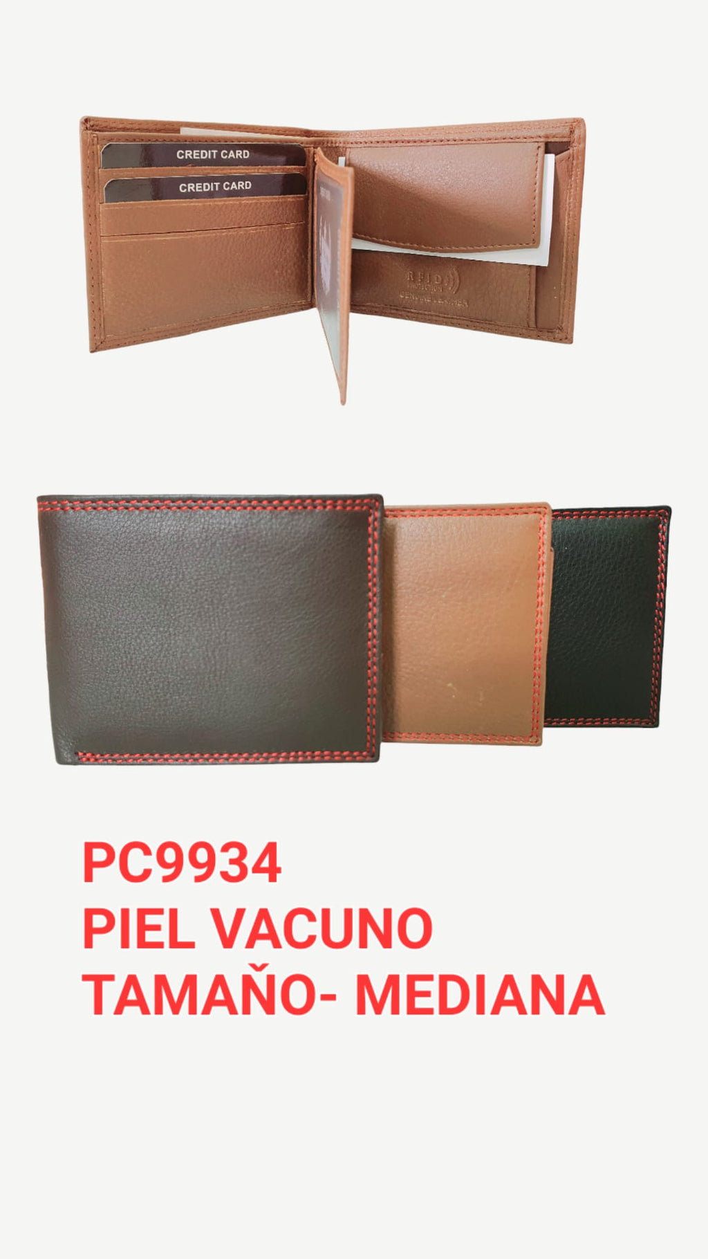 Mans leather wallet