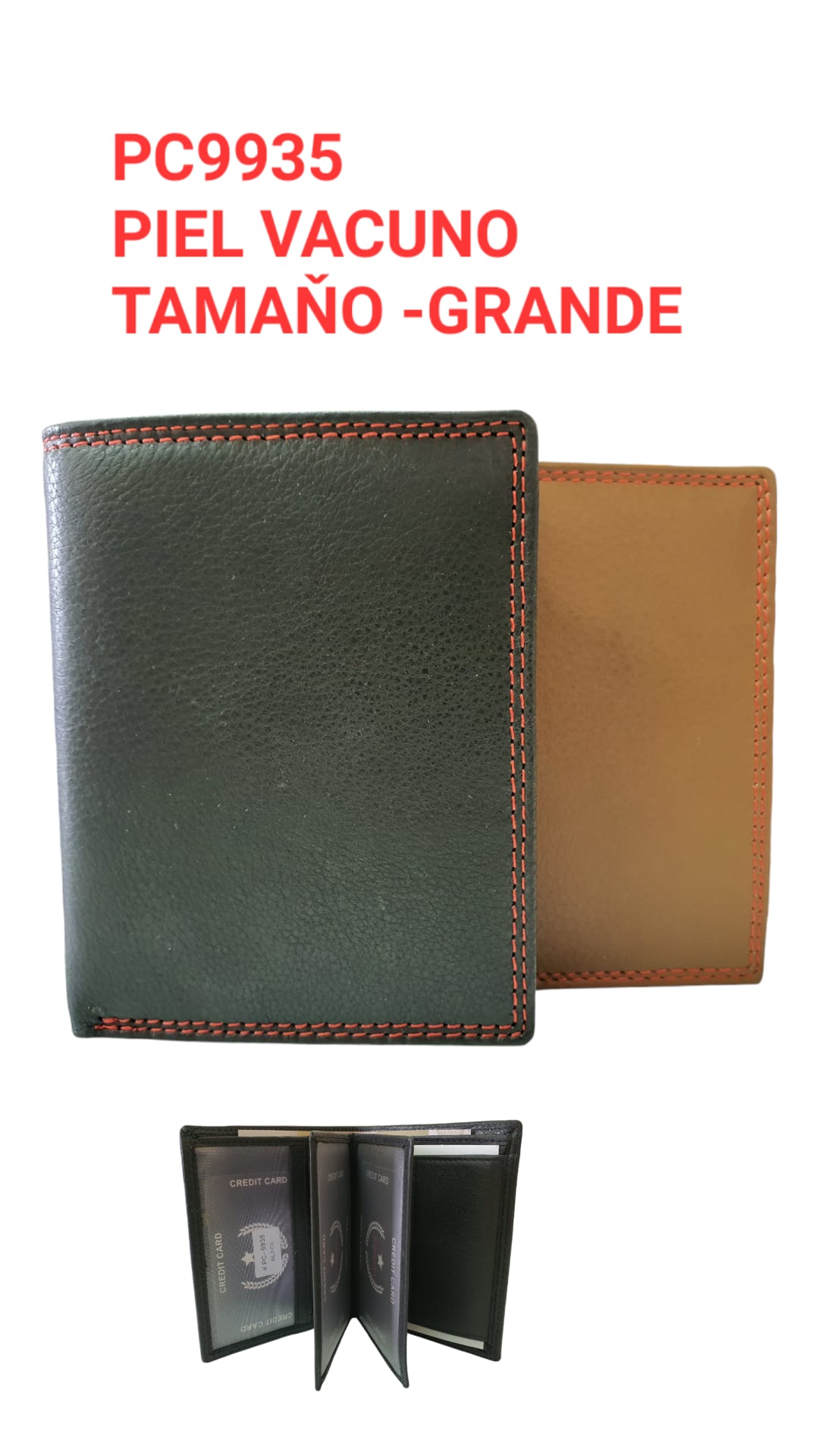 Mans leather wallet
