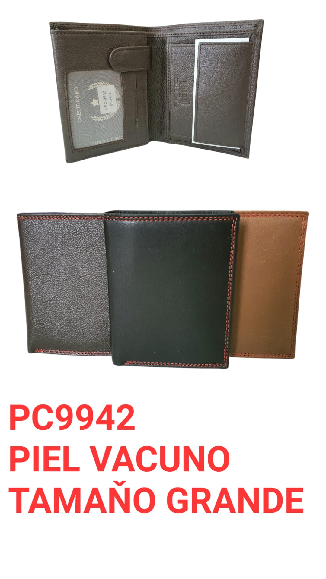 Mans leather wallet