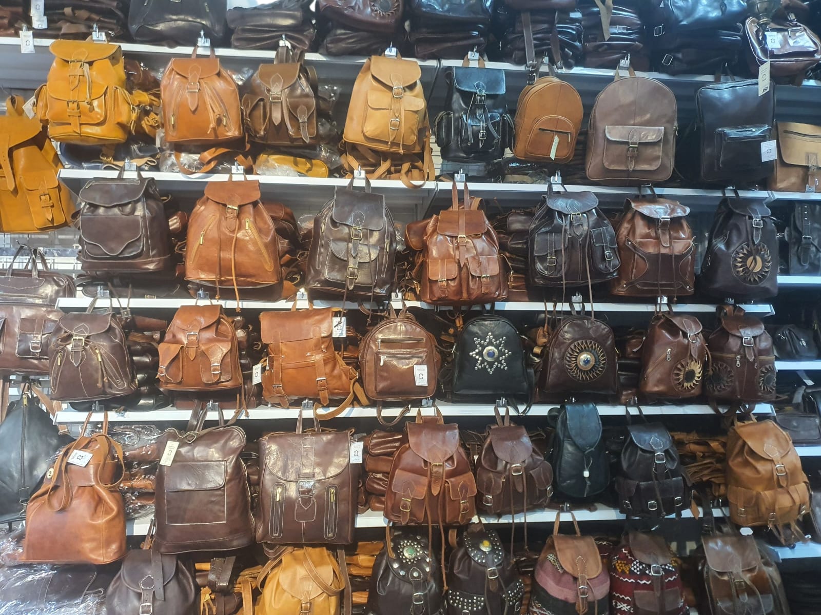 Leather bagpac