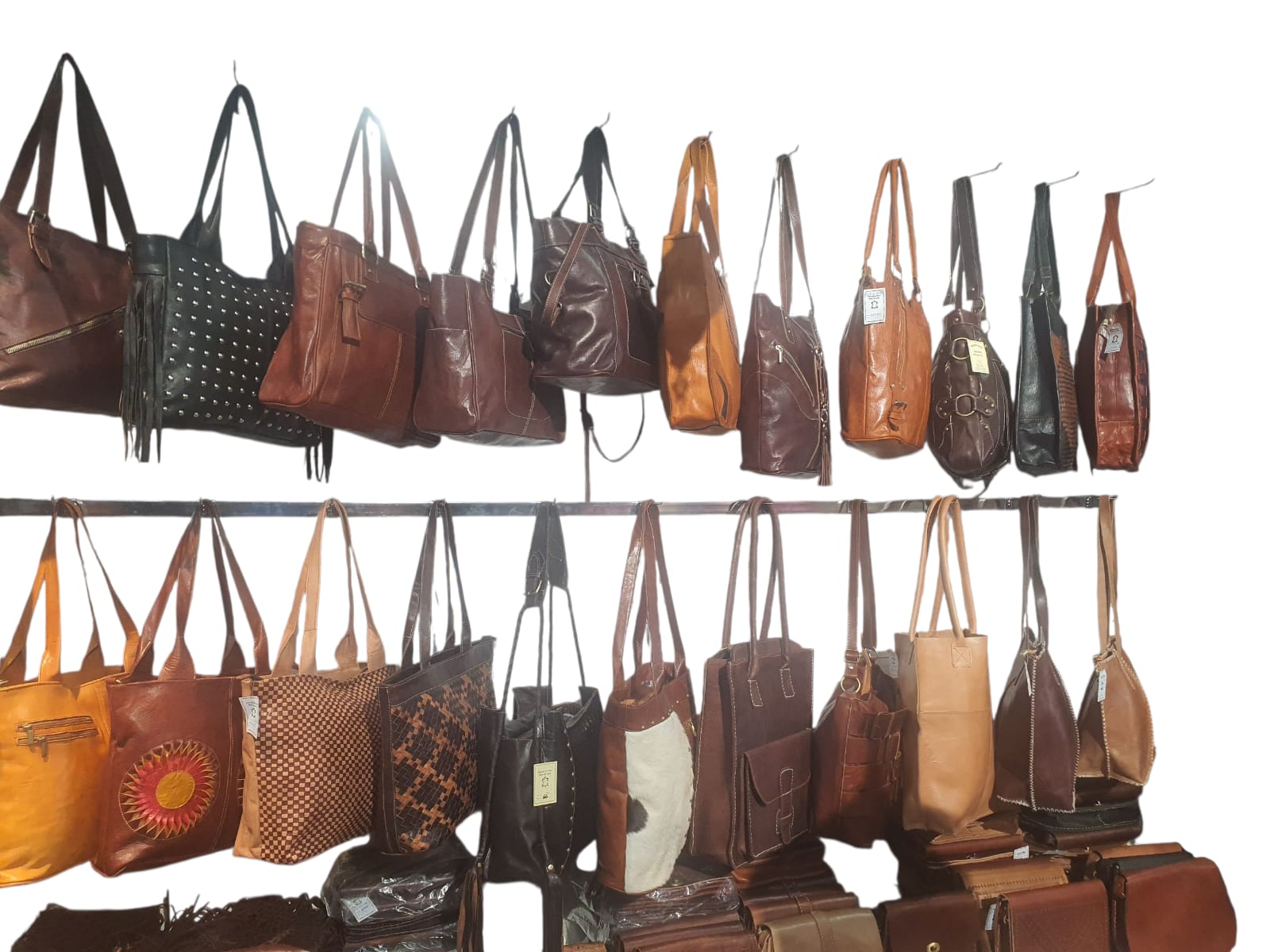Leather bagpac