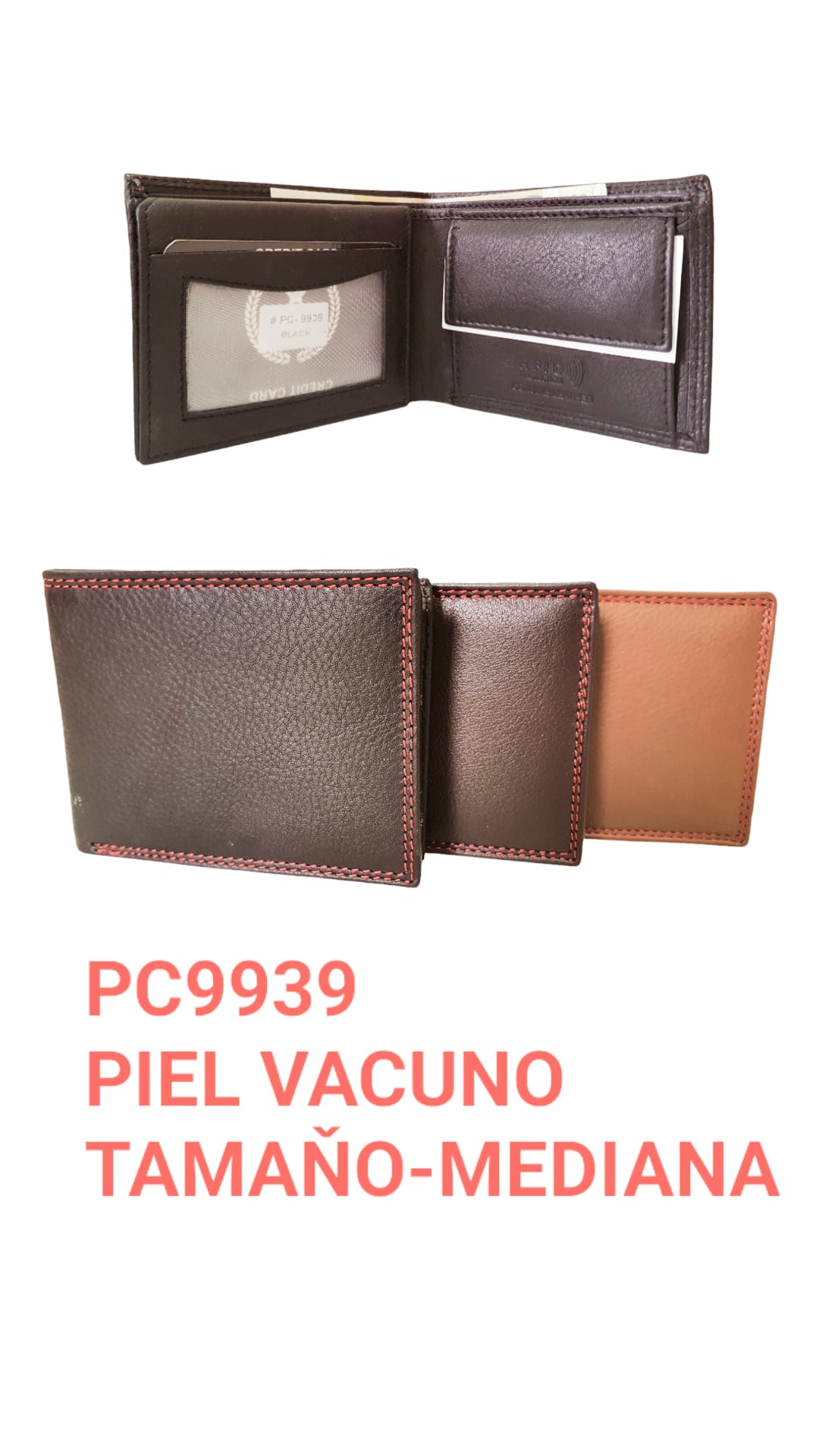 Mans leather wallet